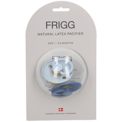 Frigg Fopspeen Rope Ocean - Blue 0-6 Maanden 2 St Schnuller Image