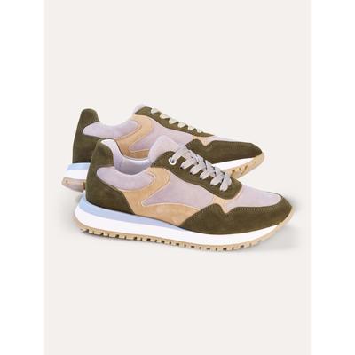 Walbusch Damen Soft Multicolor Sneakerschuh Gruen noch offen: Muster Image
