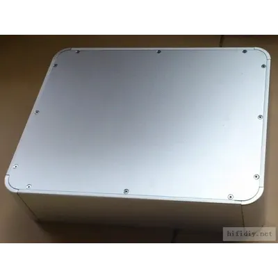 4310 Leistungsverstärkergehäuse aus Filet-Aluminium, Vorverstärkergehäuse, DAC-Box, Größe 430 x 100 x 330 Image