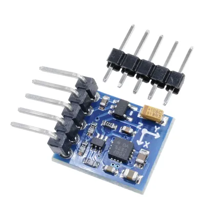 GY-271 GY271 QMC5883L Drei 3 Dreiachsen Magnetfeld Kompass Magnetometer Sensor 3 V-5 V Modul Für Arduino IIC Bord Image