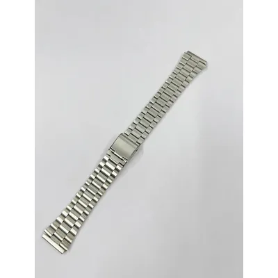 18 mm Flachkopf-Edelstahl-Uhrenarmband, kompatibel mit A156-Uhren, langlebiges, stilvolles Armbanduhren-Ersatzband Image