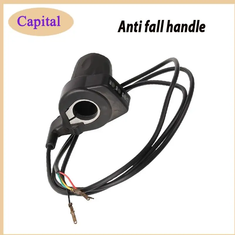 Drehbarer Gasgriff, elektrischer Fahrradgriff, Gasgriff passend für Elektroroller Image