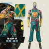 Spiel Iron Fist Cosplay Rivals Kostüm Weste Handschuhe Gürtel, Maske Schuh Set Halloween Party Herren Fantasy Iron Fist Uniform XS-XXXL