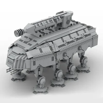 Neue 2105 Stücke Berühmte Star Battle Film Moc All Terrain Schwere Artillerie Diy Kreative Ideen Kind Spielzeug Geburtstagsgeschenk Individuelles Puzzle Image