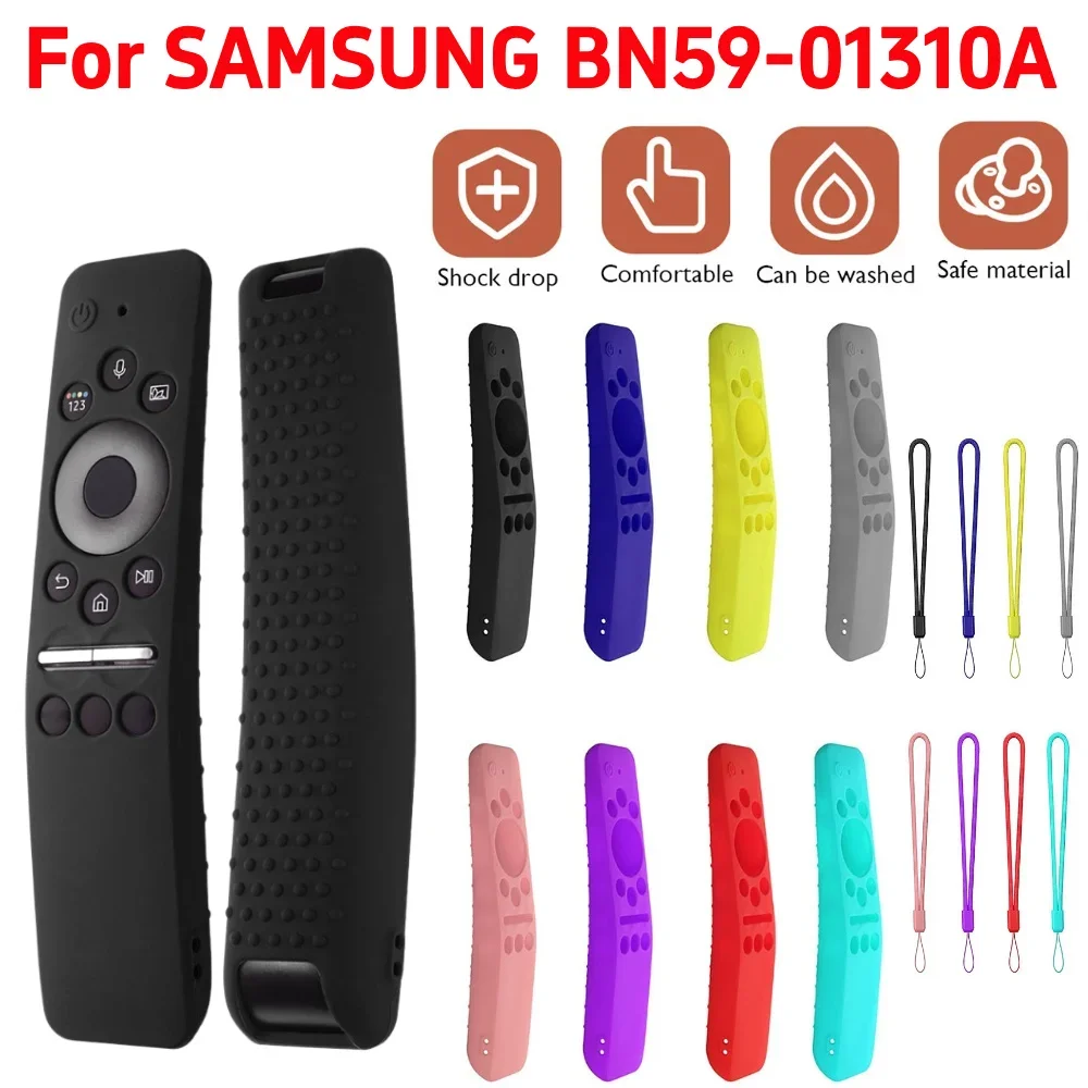 Für BN59-01310A Ersatz TV Fernbedienung Abdeckung Anti-Slip Schutzhülle für SAMSUNG BN59-01312 01312A 01329B 01330A TM1950 Image