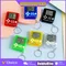 Mini console de jeu portable rétro, jouet porte-clés avec 23 jeux intégrés, console de jeu portable, sac à dos, pendentifs, jouet cadeaux