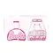 Hot Miniso Pu Go Out Space Capsule Zaino per animali domestici Kawaii Barbie Cartoon Cute Cat Dog Borsa per animali da viaggio di moda Gabbia per animali Nuovo stile