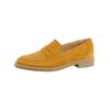 Slipper PAUL GREEN "Paul Green Slipper Veloursleder", Damen, Gr. 40, braun (camel), Veloursleder, casual, Schuhe