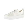Sneaker PAUL GREEN "Paul Green Sneaker Leder", Damen, Gr. 40, silber (metallic silber), Leder, casual, Schuhe