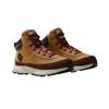 Winterboots THE NORTH FACE "Y BACK-TO-BERKELEY IV HIKER", Damen, Gr. 32, braun (almond butter, demitasse braun), Leder, sportlich, Schuhe, Snowboots, Winterstiefel, Winterschuhe