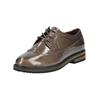 Schnürschuh REGARDE LE CIEL "Regarde Le Ciel Halbschuhe Leder", Damen, Gr. 38, braun (fango), Leder, casual, Schuhe