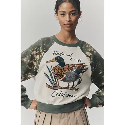 The Niki Bubble Sweatshirt by Pilcro
