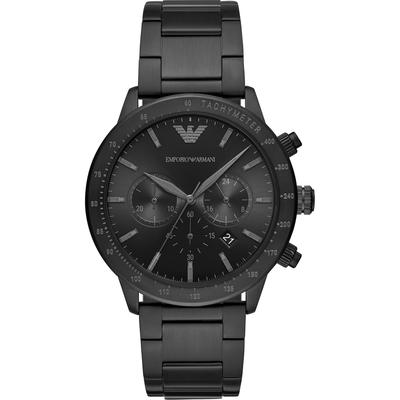 Elegante Herrenuhr der Marke Armani. Die Uhr hat ein Armband, das auch kleiner gemacht werden kann, das Gehäuse hat einen Durchmesser von 43 mm und das Uhrwerk ist Quarz. Marke: ArmaniModellname: AR11242 (43mm)Kategorie: HerrenuhrMaterialien:... Image