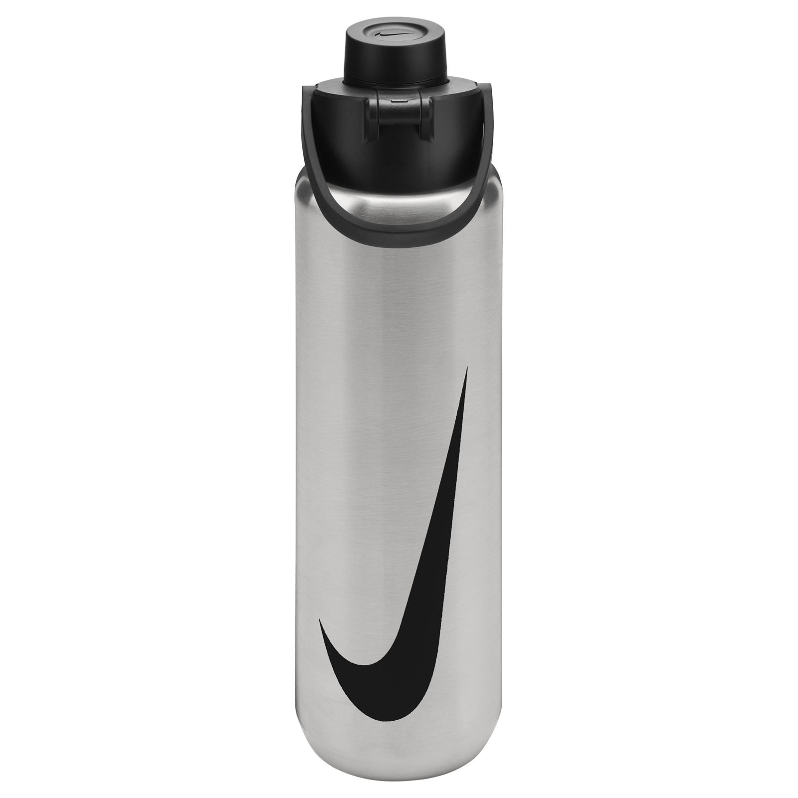 Nike - "Recharge" Wasserflasche, 680ml (Stahl) Image