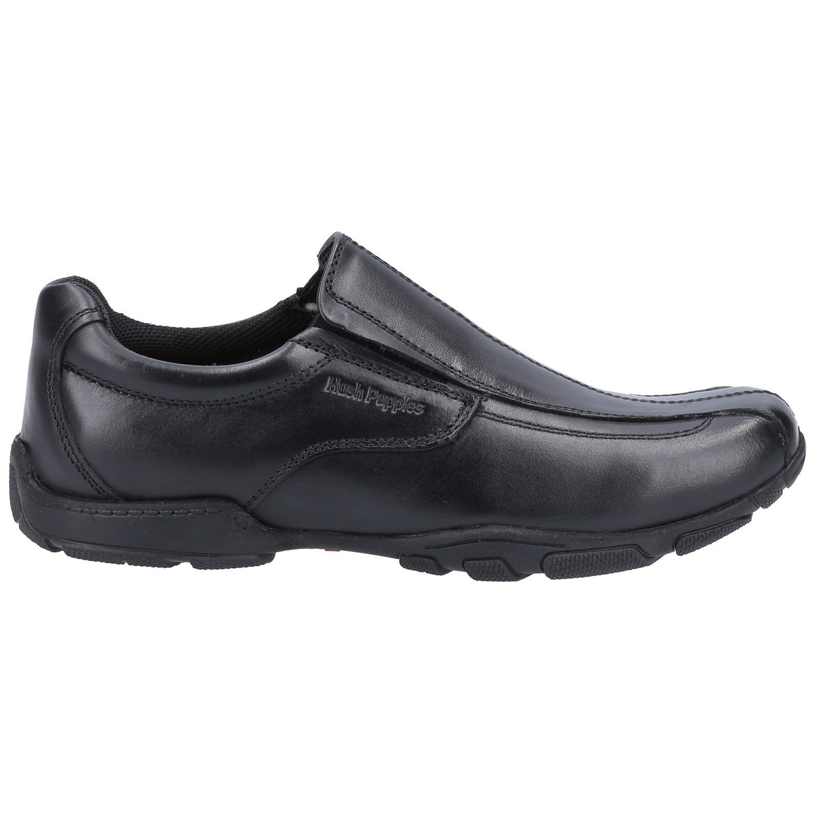 Hush Puppies - Jungen Schul-Uniform-Schuhe "Elijah", Leder (Schwarz) Image