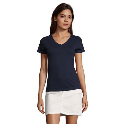 SOLS - "Imperial" T-Shirt V-Ausschnitt für Damen (Dunkelblau) Image