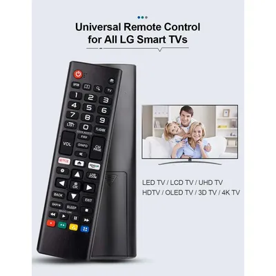 AKB75375604 Fernbedienung für LG TV 43UK6300PUE 32LK610BPUA 49UK6300PUE 55UK6300PUE 65UK6300PUE 75UK6570PUB 75SK8070PUA