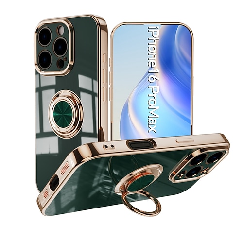 Handy Hülle Handyhüllen Für iPhone 17 Pro Max 17 Air 16 15 14 Pro Max Plus 16e 13 Pro Max Rückseite Magnetisch Ständer Stoßfest Retro TPU Image