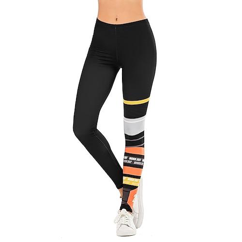 Damen Stoffhosen Leggings Streetwear Lässig Volle Länge Natürliche Taille Blumen Elastischer Bund Druck Bequem Außenbereich Outdoor Urlaub Ferien Schwarz Gelb Blau Grün Herbst Normale Passform