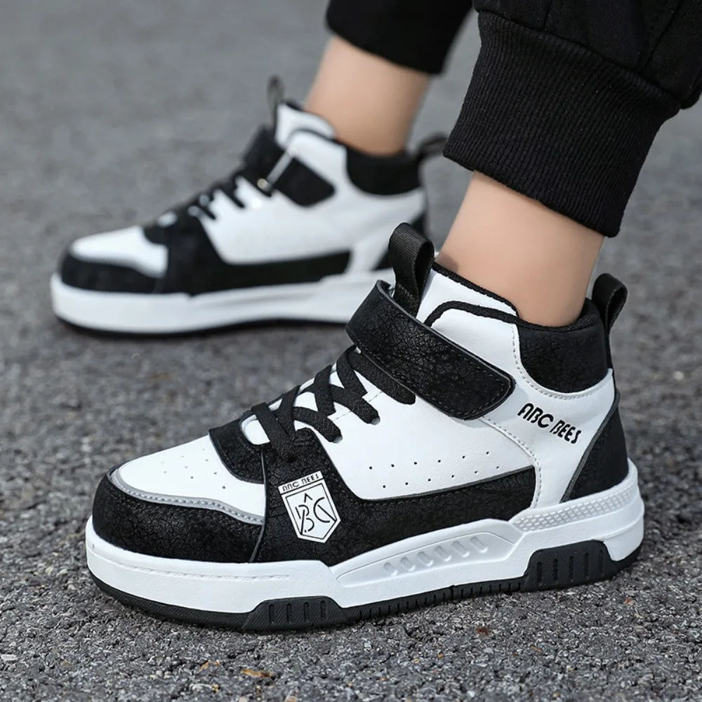 Kinder Sneaker Jungen Schuhe Skateboard Kinder Casual Schuhe Herbst Sport Tennis High Top Sneaker Mädchen High Top Outdoor Walking