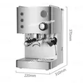 Macchina per caffè Espresso fresco per ufficio domestico CRM3007G macchina per caffè Espresso per uso domestico 220V/1850W macchina per caffè elettrica