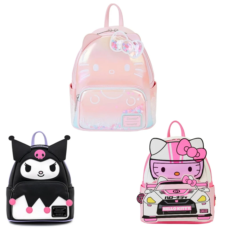 Sanrio Hello Kitty 50th Anniversary Clear & Cute Cosplay Mini Rucksack Cartoon Cute Rucksack Mädchen Tasche Weihnachtsgeschenk