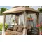 Customizable Outdoor Swing Bed Sitting Chair Garden Garden Wrought Iron Leisure Hammock Bed