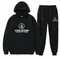 Nuovo set di felpe e pantaloni Volcom set di abbigliamento sportivo da uomo moda uomo nuovo set di due pezzi di abbigliamento sportivo da uomo per l