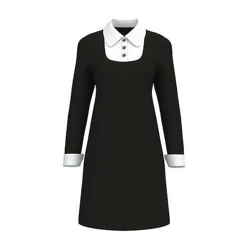 Gothic-Horror Dunkle Wissenschaft Kleid Kostüm Festkleidung Cosplay for Damen Erwachsene Halloween Karneval Leistung Party Pädagogisches Ankleiden Image
