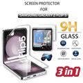1 Set Proteggi schermo Proteggi schermo posteriore Per Samsung Galaxy Z Flip 7 Z Flip 6 Z Flip 5 Vetro Temperato Idrogel TPU TPU Durezza 9H Anti-bolle Anti-impronte Alta definizione (HD) Ultra Sottile