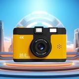 Fnyoxu Digital Camera with WiFi Connectivity 16X Digital Zoom 2.4 Inch HD Screen - Beauty Mode for Mobile Phone Night Vision Flash 1080P Video Recording Compact and Lightweight Design