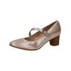 Pumps CAPRICE "Caprice Pumps Leder", Damen, Gr. 37,5, grau (taupe), Leder, casual, Schuhe