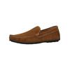 Mokassin IMAC "Imac Mokassin Veloursleder", Herren, Gr. 45, braun (tabak), Veloursleder, casual, Schuhe