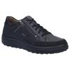 Sneaker JOSEF SEIBEL "Maddox 51", Herren, Gr. 43, schwarz, Leder, unifarben mit Farbeinsatz, casual, Schuhe, Freizeitschuh, Komfortschuh mit TEX-Ausstattung