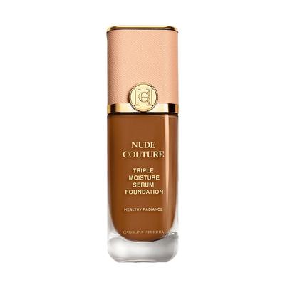 Carolina Herrera Nude Couture Triple Moisture Serum Foundation D440 30 g Dunkelrot Image