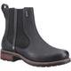 Cotswold Notgrove Leather Womens Black Flat Chelsea Boots - Size UK 4 | Cotswold Sale | Discount Designer Brands