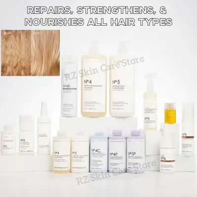 Original Shampoo Tinte Para El Cabello Set No. 3,4,5,6,7 Repairs Strengthens Nourishes All Hair Types Condicionador Bonding Oil