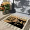 I Am the One Who Knocks Doormat Funny Rubber Bathroom Kitchen Mat Garden Garage Door Floor Mat Non-Slip Carpet Entrance Rug