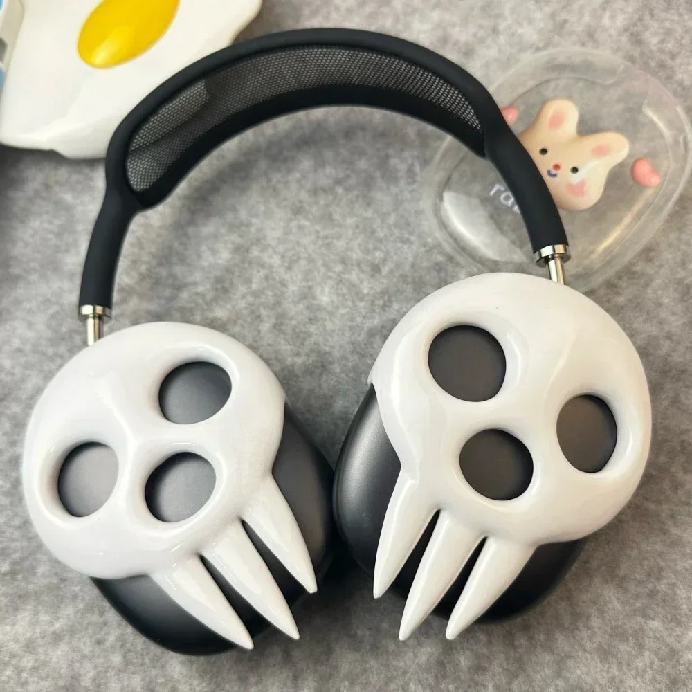 Soul Eater Scheletro della Morte per Airpods Max Custodia Cover Decorazione Teschio per Cuffie Accessori per Cuffie Y2K per AirPodsmax Custodia