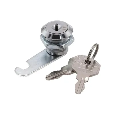 16/20/25mm Mailbox Lock Cam Lock 90 Degrees Metal Alloy Cylinder Cabinet Locker Lock With 2 Keys Furniture Hardware