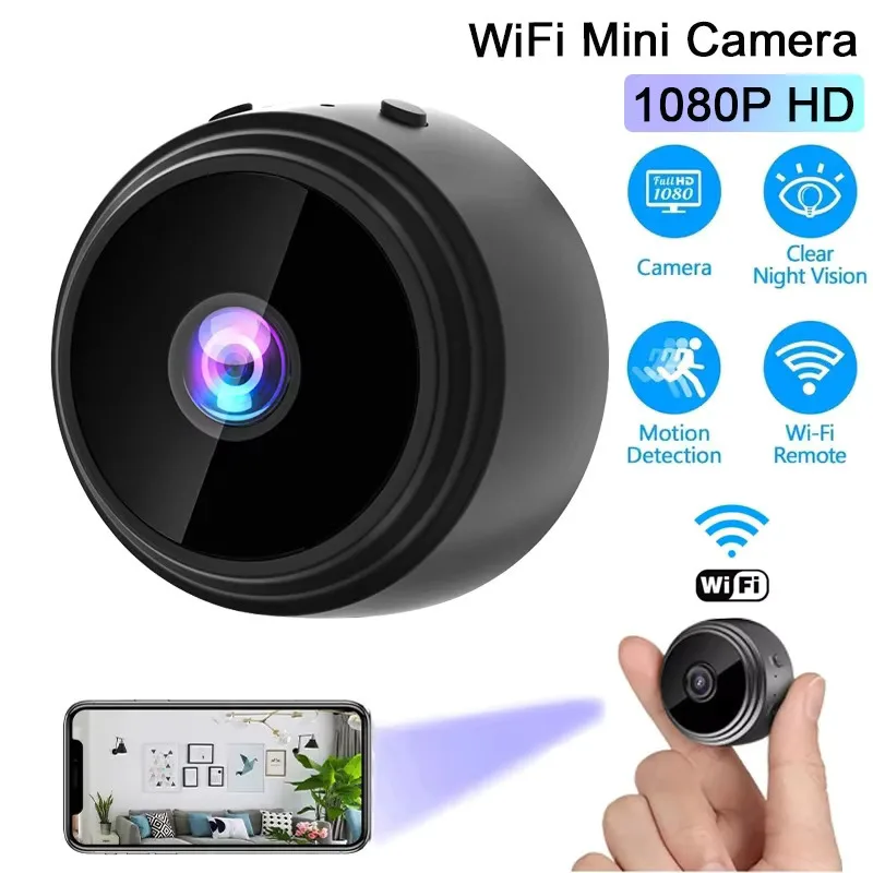 A9 Wifi Mini Kamera 1080P Sicherheit ÜberwachungDrahtlose Fernbedienung Nachtsicht Video ÜberwachungSmart Home Mini DV Cam HD Kamera Image