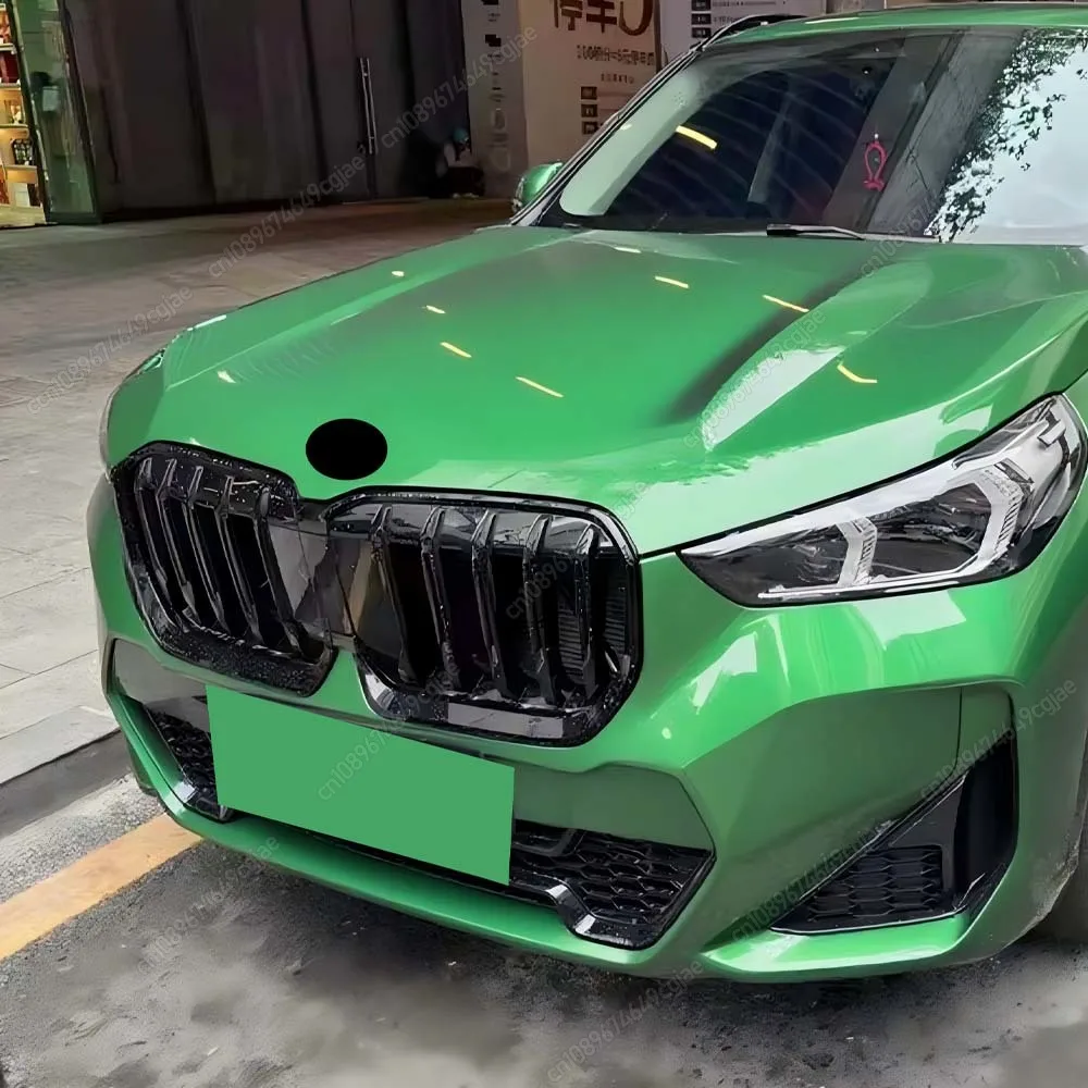 Per BMW X1 U11 U12 iX1 M-Sport 2022-2024 ABS Racing Grill Body Kit Gloss Nero Griglia Auto Paraurti Anteriore Griglie Styling Tuning