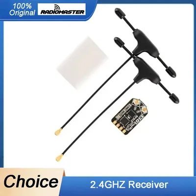 RadioMaster RP1 RP2 RP3 2.4GHZ Receiver ELRS Nano Receiver For TX16S TX12 ZORRO ELRS Radio Transmitter RC Tools