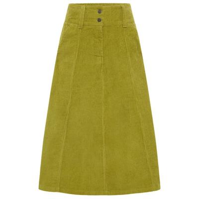 Tranquillo - Women's Cordrock aus Biobaumwolle - Rock Gr 44 oliv Image