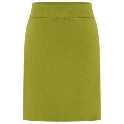 Tranquillo - Women's Strick-Rock in A-Linie - Rock Gr M oliv Image