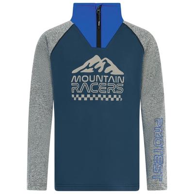 Protest - Kid's Prtdelano 1/4 Zip Active Top - Fleecepullover Gr 164 blau/grau Image