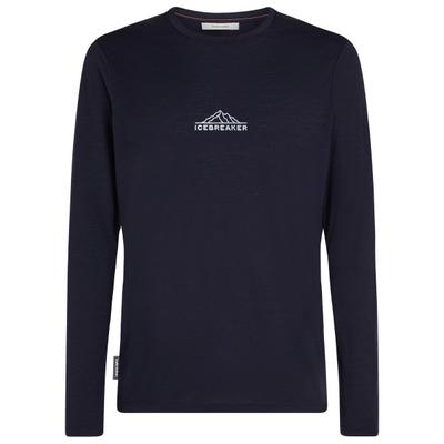 Icebreaker - Merino 150 Tech Lite L/S Tee Road To Cook - Merinoshirt Gr M blau Image