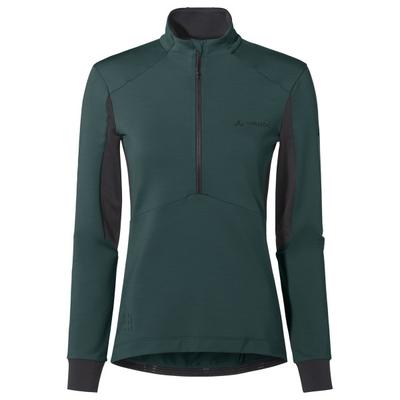 Vaude - Women's Kuro Halfzip L/S Tricot - Radtrikot Gr 42 blau Image