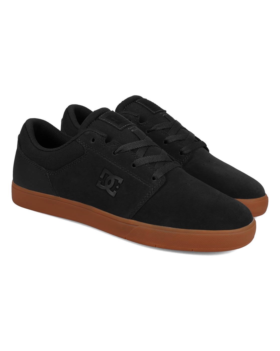 Sneaker DC SHOES "Crisis 2", Herren, Gr. 11(44,5), grau (grau, gum), Obermaterial:Obermaterial: Leder [Kuh] / Futter: Textil / Außensohle: Gummi;, Schuhe Sneaker