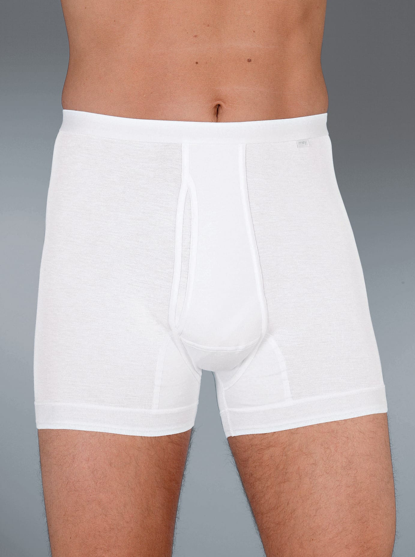 Slip MEY, Herren, Gr. 9, weiß, 100% Baumwolle, Unterhosen Image